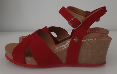 Panama jack damen sandalen rot - panama,
