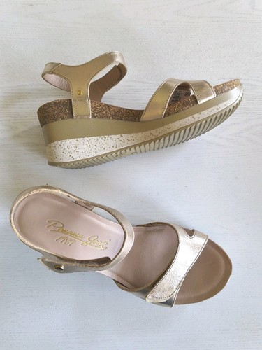 Plateaux keil sandalen beige - keil,